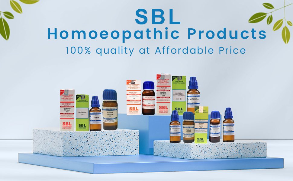 SBL range of homeopathic products positioning the brand as a reliable affordable,