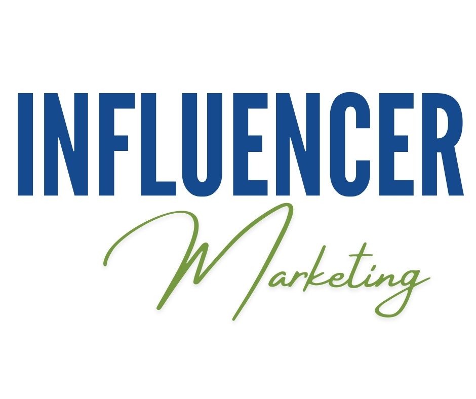 Influencer marketing poster