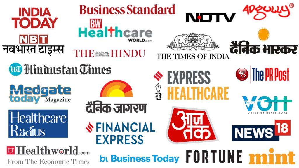 varius publication name like india today, med gate today, ajj tak ,ad the pr post and etc