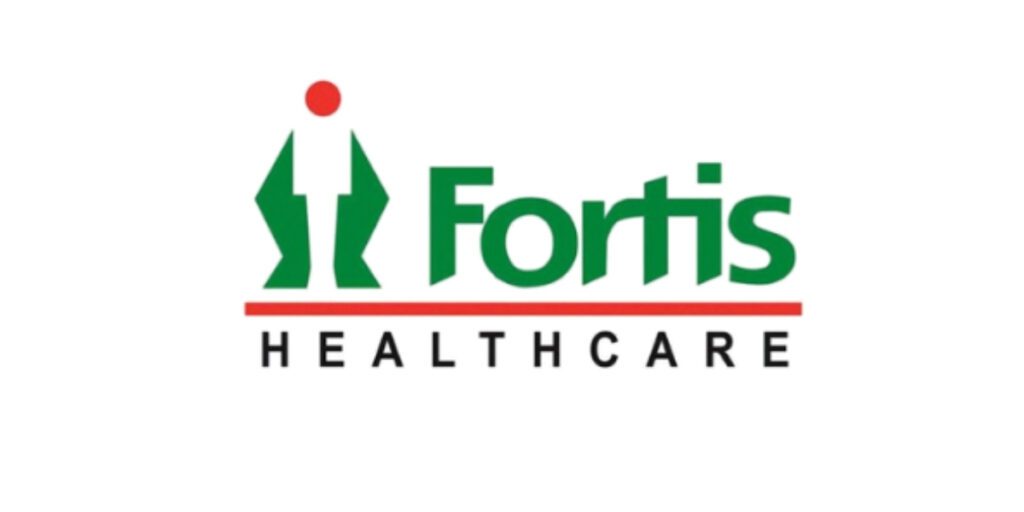 fortis healthcare logo client of prius healthcare which is a healthcare marketing agency in india