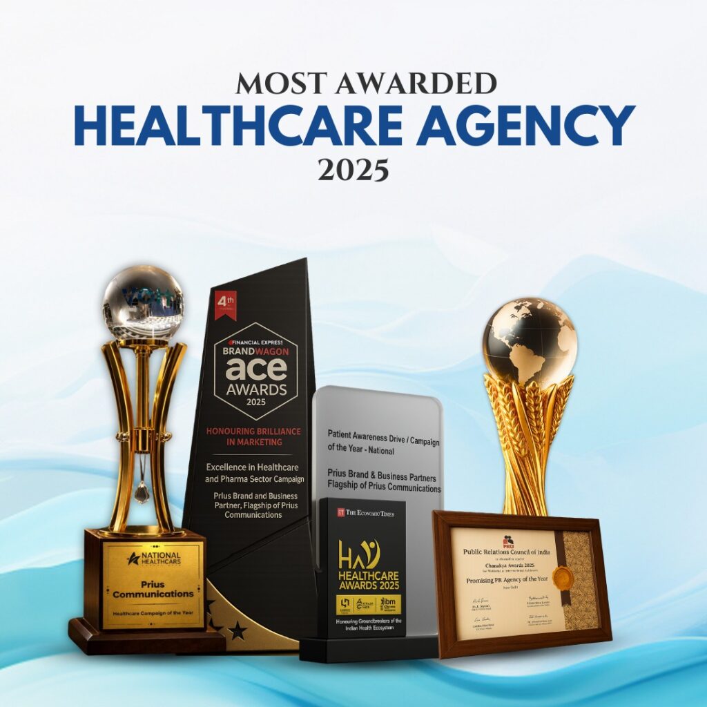 most awarded agency by et healthcare, FE,VOH