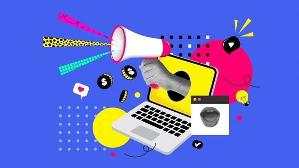 advertisement image with laptop for healthcare advertising agency prius healthcare marketing agency